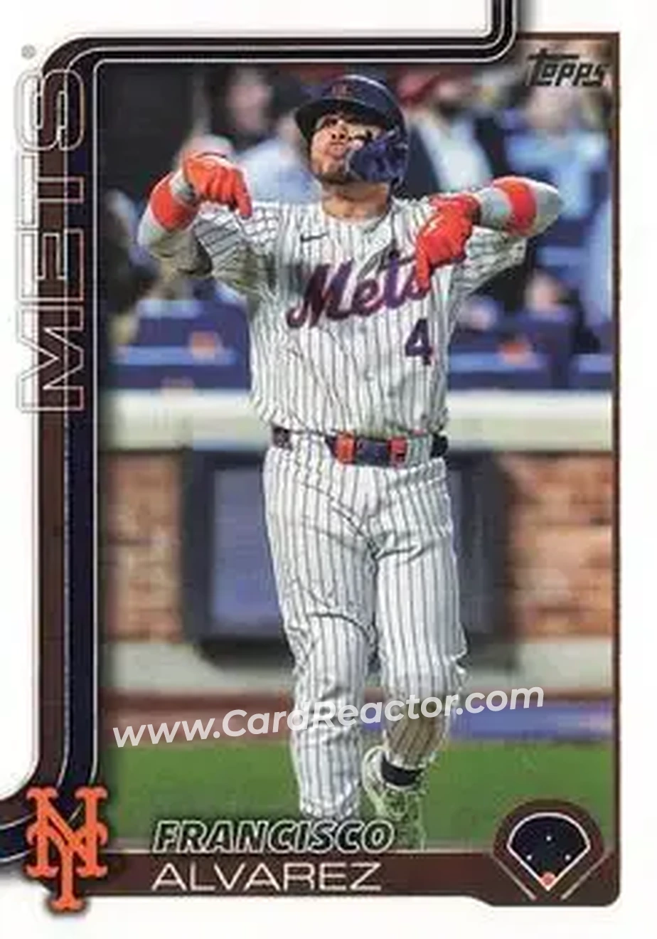 2025 Topps #171 Francisco Alvarez