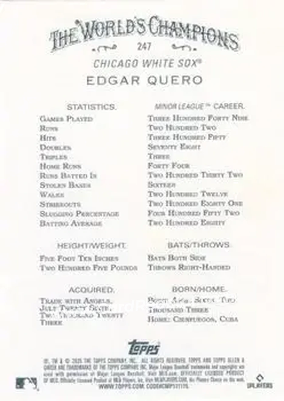 Back of Edgar Quero