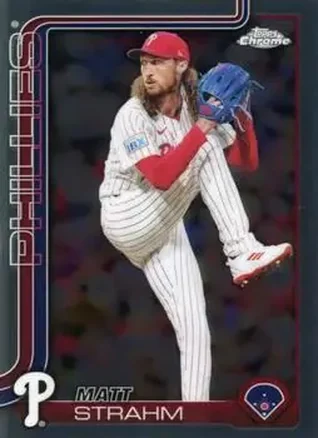 2025 Topps Chrome #178 Matt Strahm