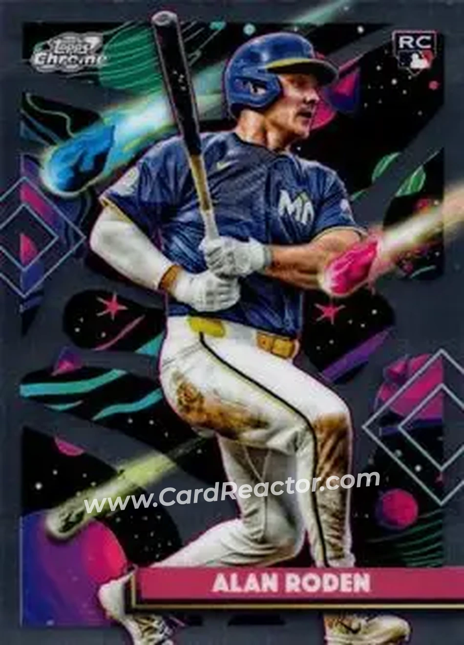 2025 Topps Chrome Cosmic #182 Alan Roden