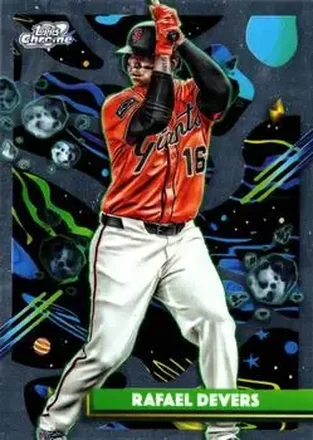 2025 Topps Chrome Cosmic #186 Rafael Devers