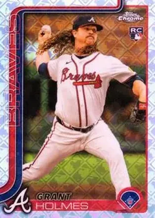 2025 Topps Chrome Logofractor Edition #169 Grant Holmes