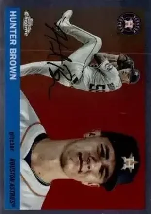 2025 Topps Chrome Platinum #184 Hunter Brown