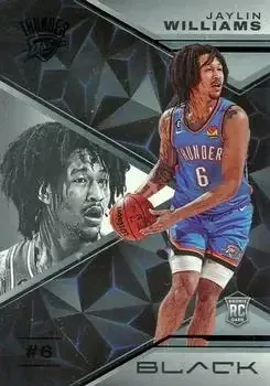 2022-23 Panini Black feature card