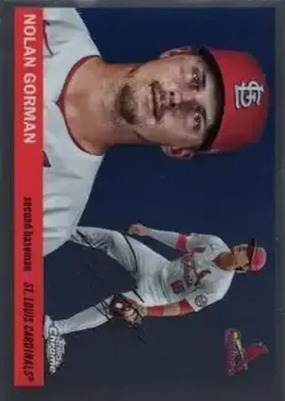 2025 Topps Chrome Platinum #187 Nolan Gorman