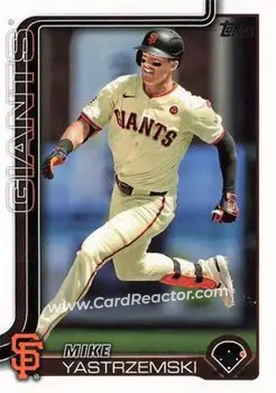 2025 Topps #186 Mike Yastrzemski