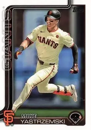 2025 Topps #186 Mike Yastrzemski