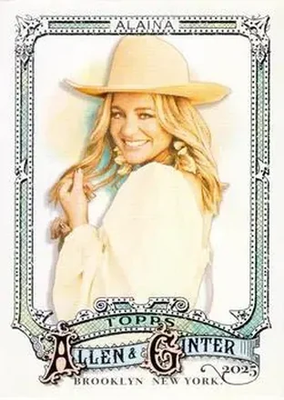 2025 Topps Allen & Ginter #252 Lauren Alaina
