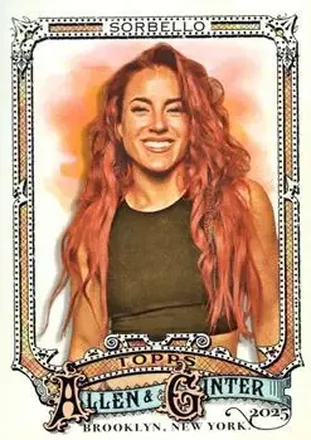 2025 Topps Allen & Ginter #260 Cara Maria Sorbello