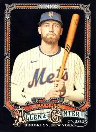 2025 Topps Allen & Ginter X #238 Brandon Nimmo