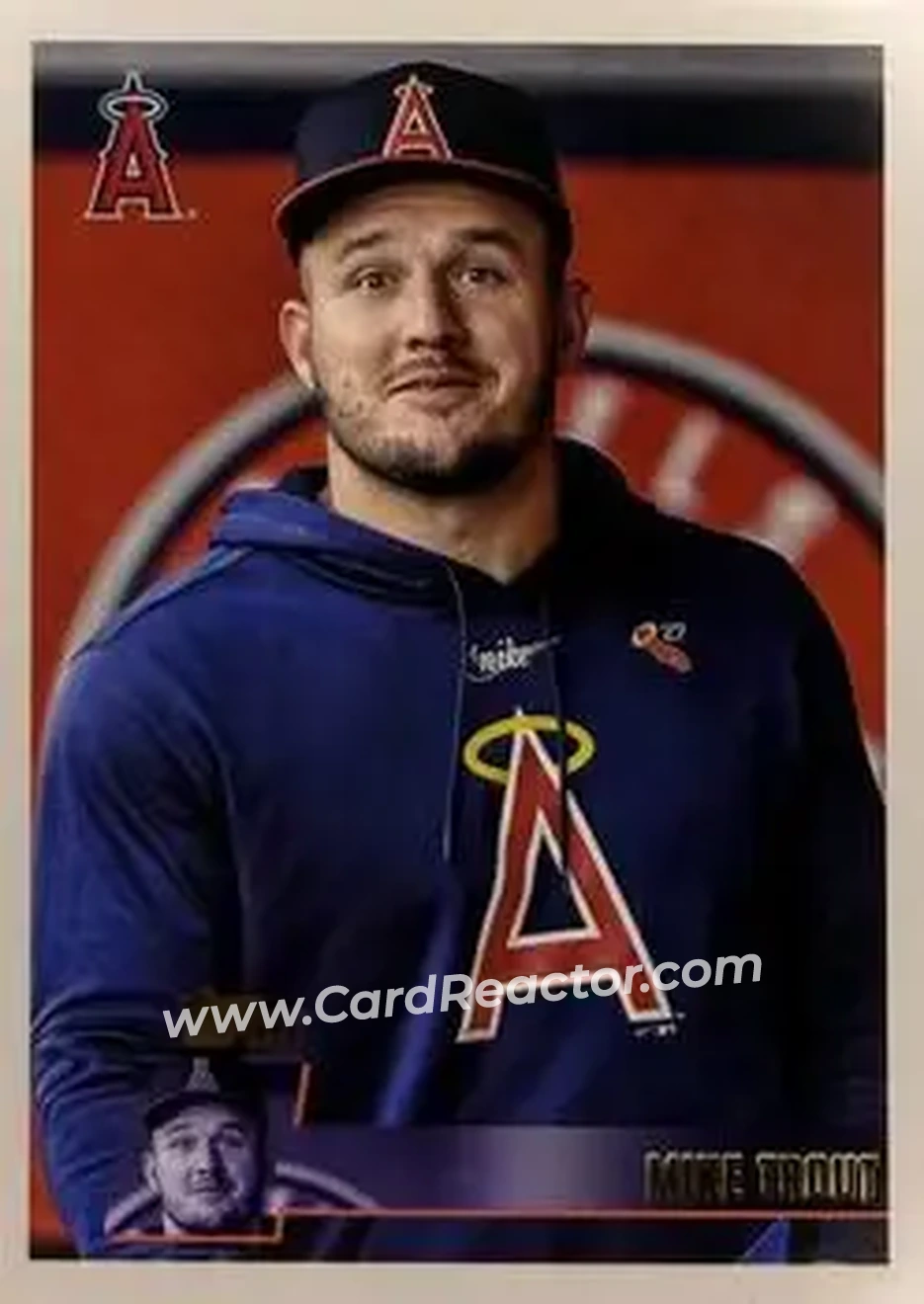 Front of Mike Trout