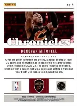 Back of Donovan Mitchell