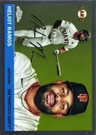 2025 Topps Chrome Platinum #191 Heliot Ramos