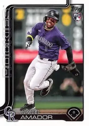 2025 Topps #191 Adael Amador