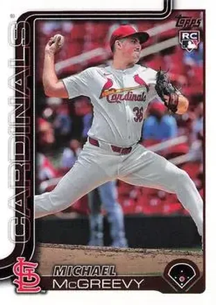 2025 Topps #193 Michael McGreevy