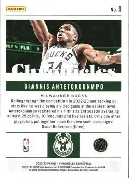 Back of Giannis Antetokounmpo
