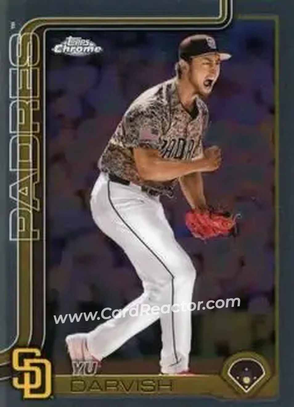 2025 Topps Chrome #186 Yu Darvish