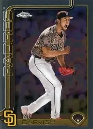 2025 Topps Chrome #186 Yu Darvish