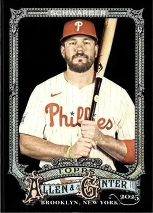 2025 Topps Allen & Ginter X #246 Kyle Schwarber