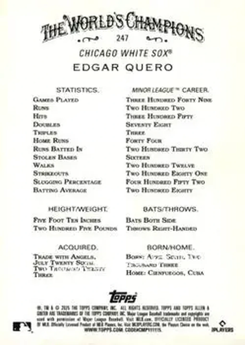 Back of Edgar Quero