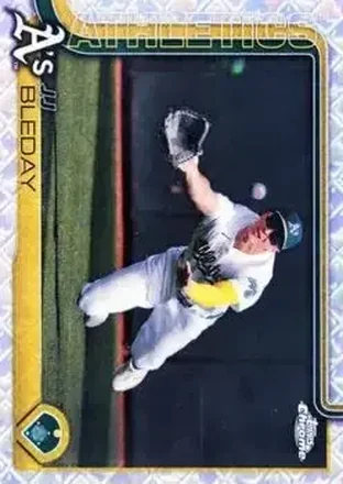 2025 Topps Chrome Logofractor Edition #183 JJ Bleday