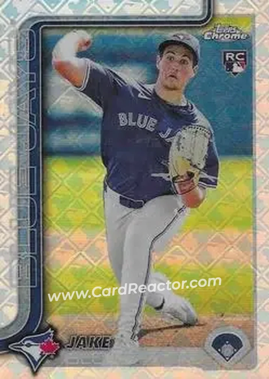 2025 Topps Chrome Logofractor Edition #188 Jake Bloss
