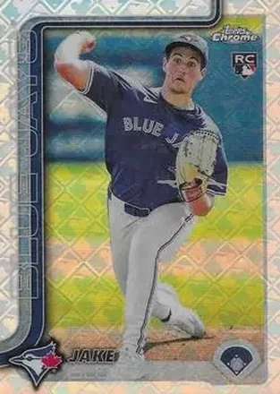 2025 Topps Chrome Logofractor Edition #188 Jake Bloss