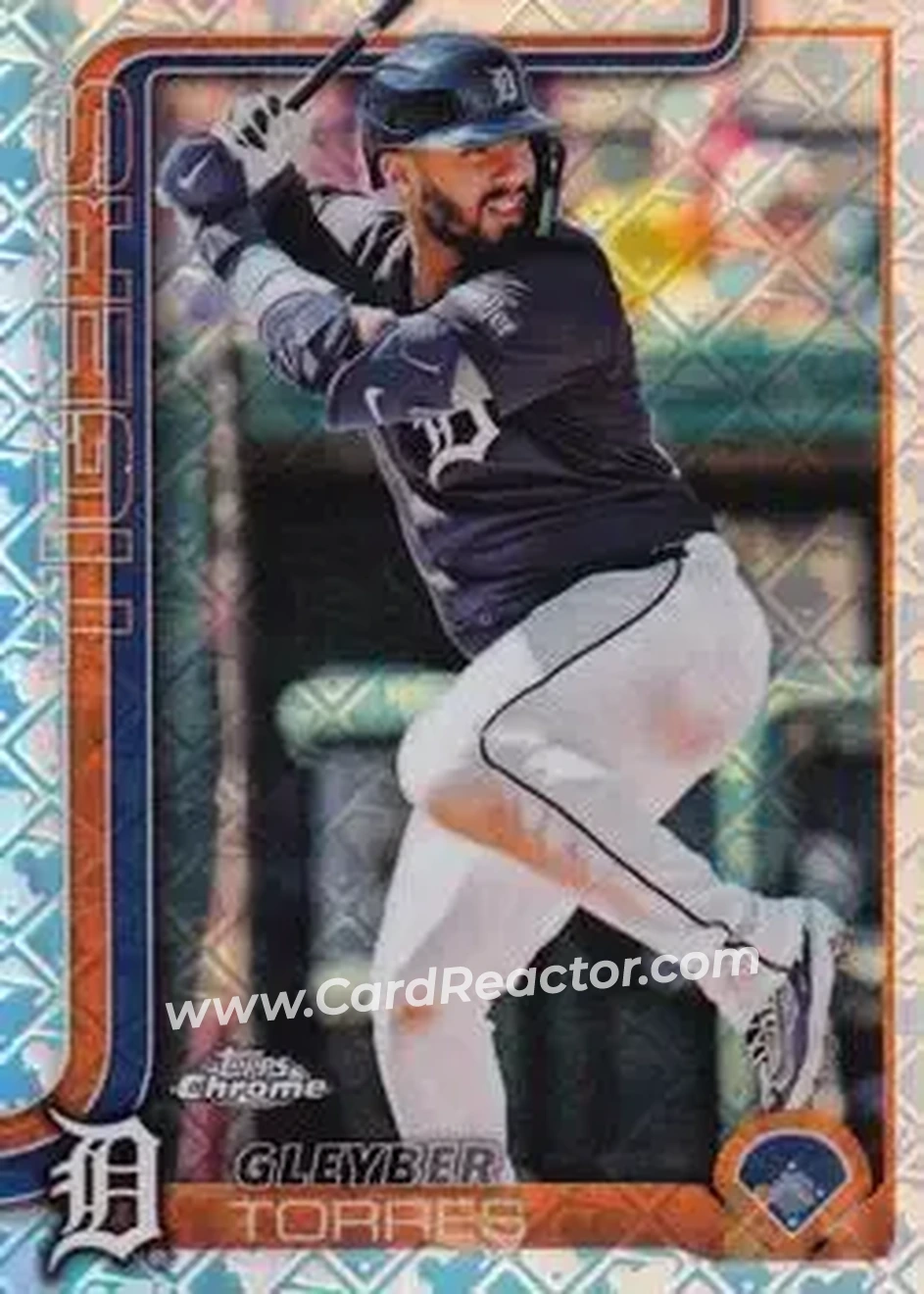 2025 Topps Chrome Logofractor Edition #190 Gleyber Torres