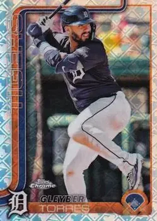 2025 Topps Chrome Logofractor Edition #190 Gleyber Torres