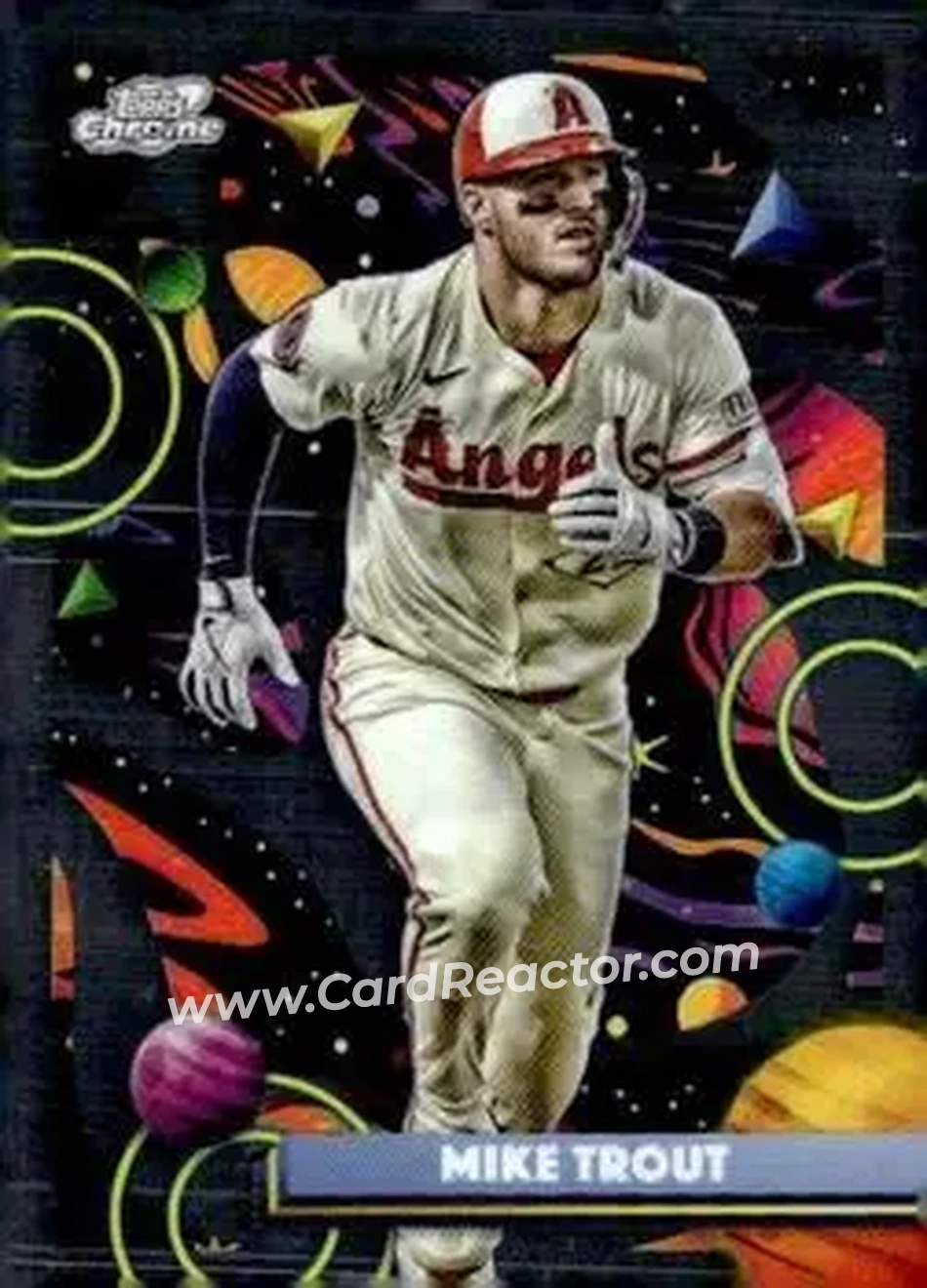 Front of Mike Trout