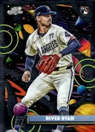 2025 Topps Chrome Cosmic #191 River Ryan