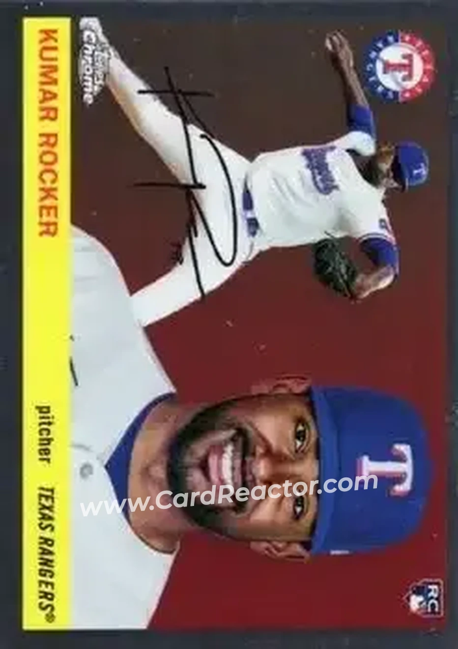 Front of Kumar Rocker