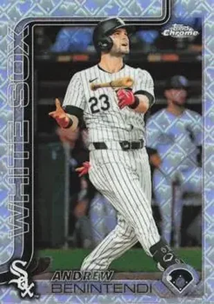 2025 Topps Chrome Logofractor Edition #197 Andrew Benintendi