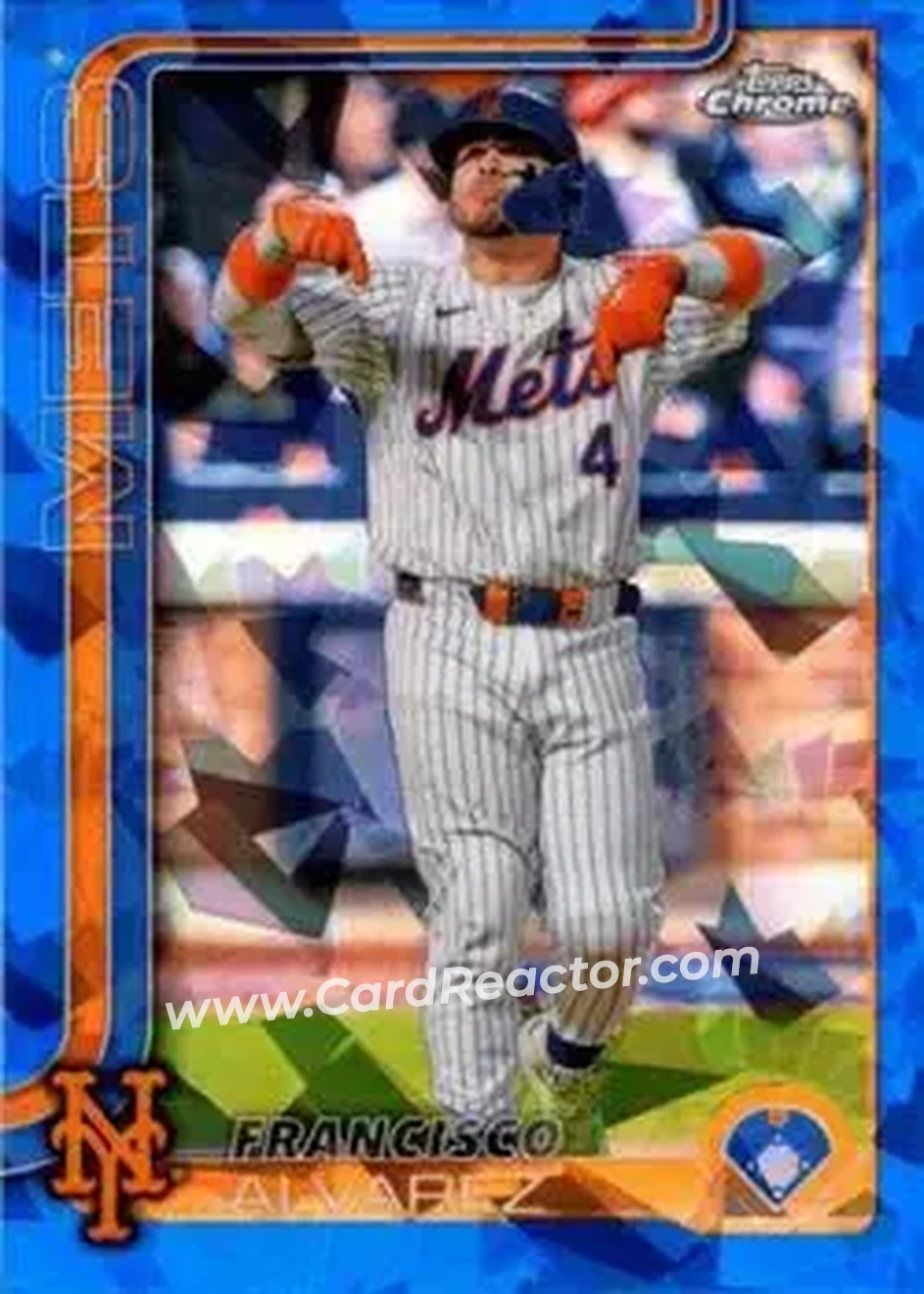 2025 Topps Chrome Sapphire Edition #207 Francisco Alvarez