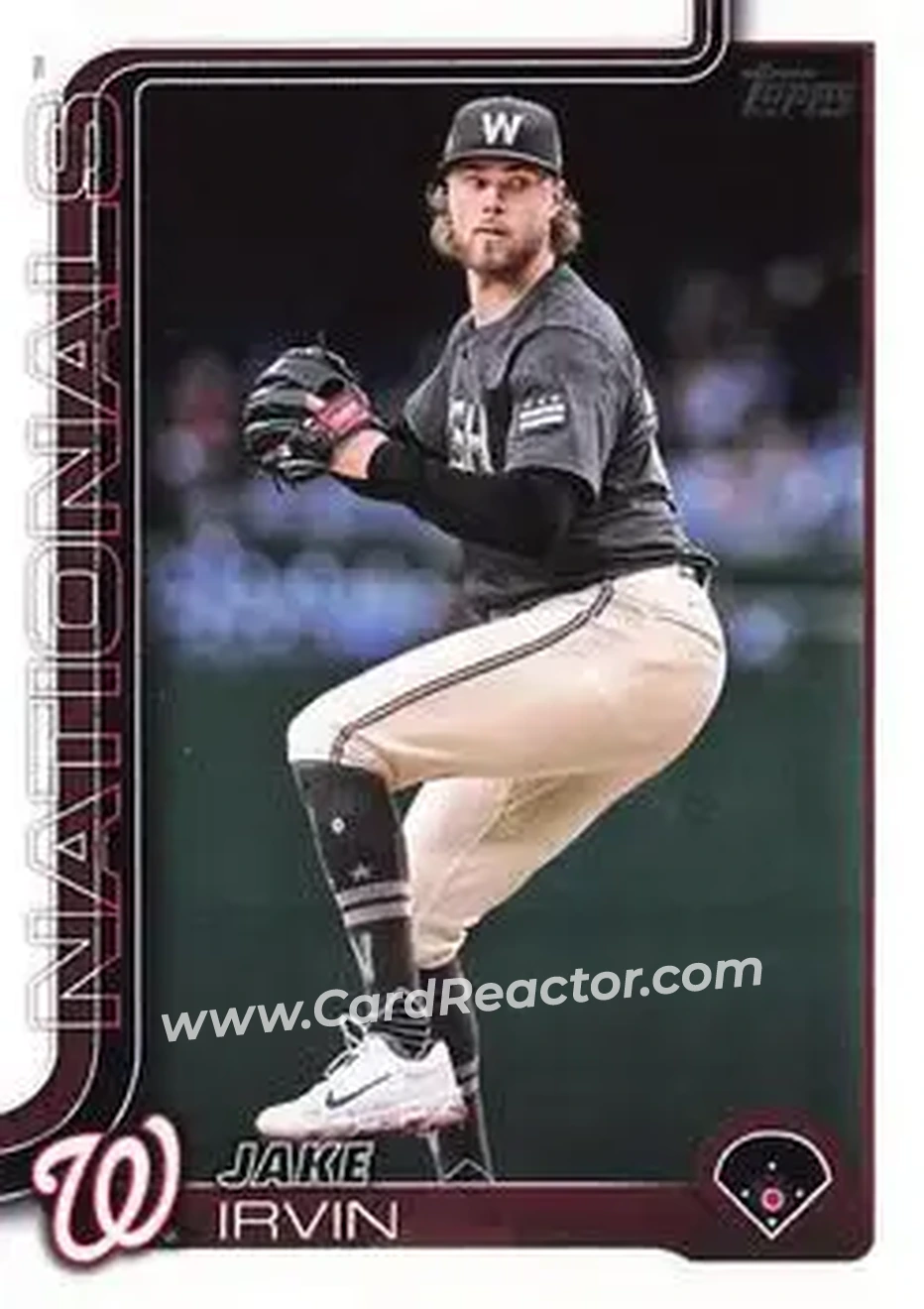 Front of Jake Irvin