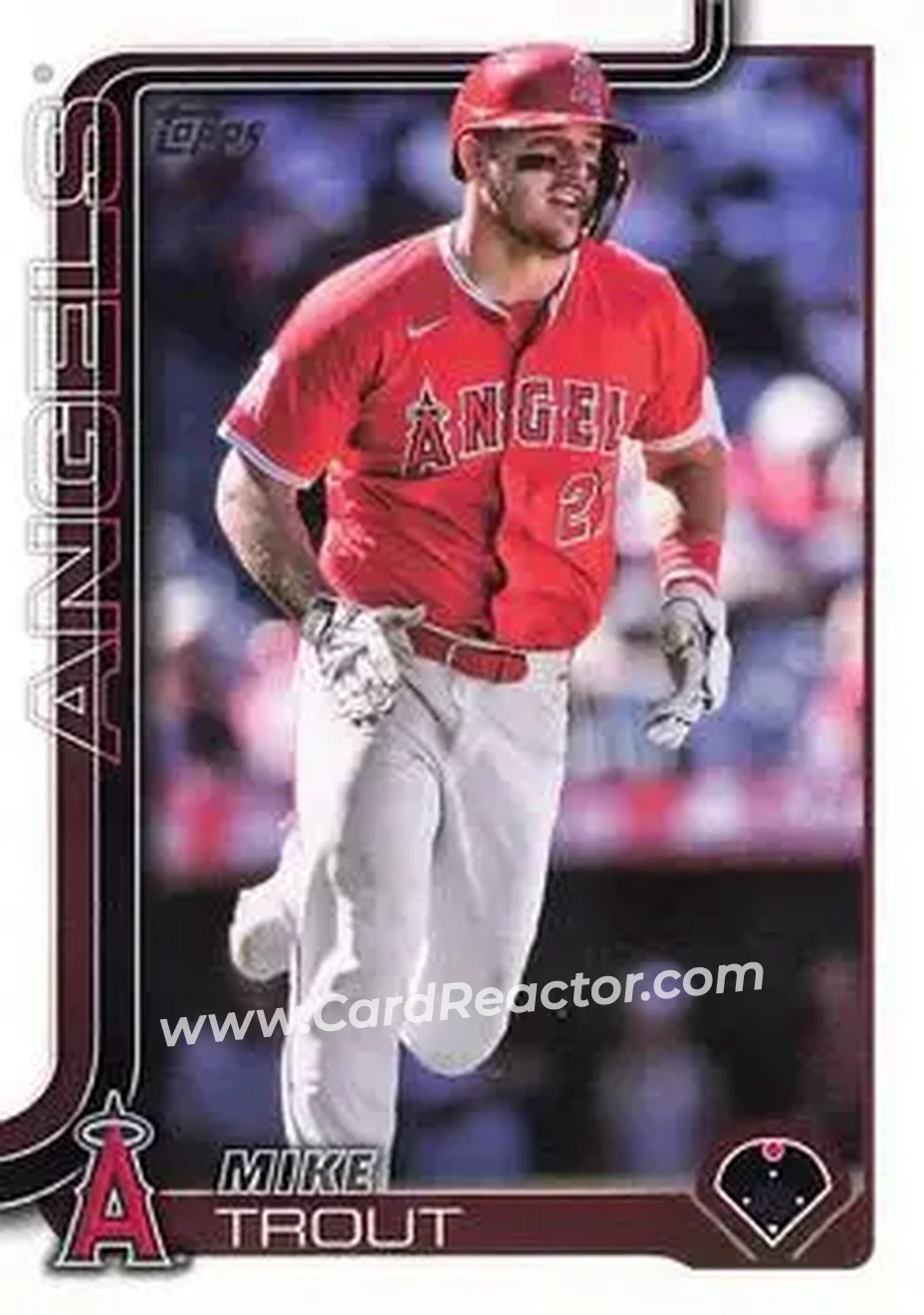 Front of Mike Trout