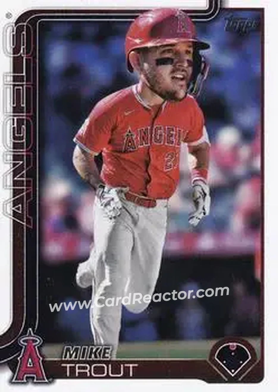 Front of Mike Trout