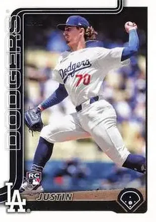 2025 Topps #204 Justin Wrobleski