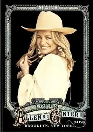 2025 Topps Allen & Ginter X #252 Lauren Alaina