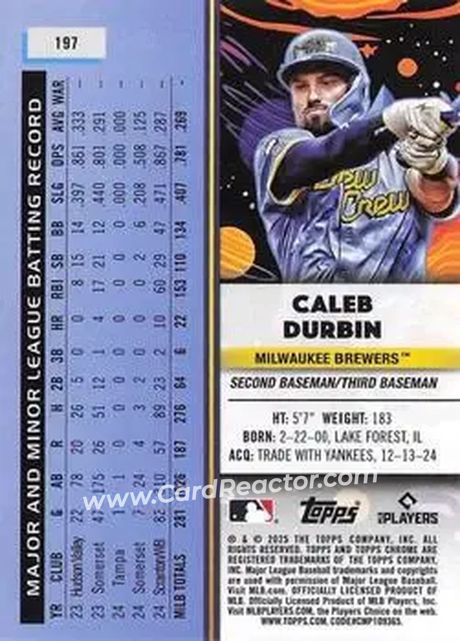 Back of Caleb Durbin