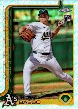 2025 Topps Chrome Logofractor Edition #205 Brady Basso