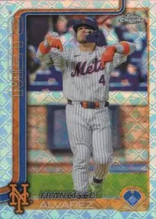 2025 Topps Chrome Logofractor Edition #207 Francisco Alvarez