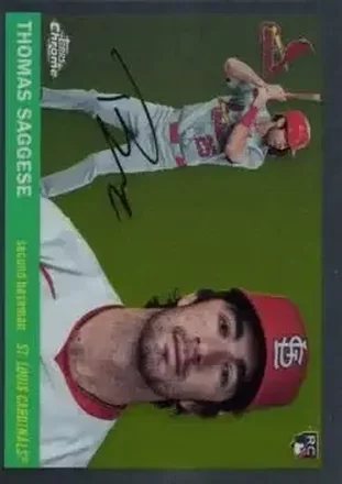 2025 Topps Chrome Platinum #217 Thomas Saggese
