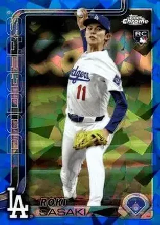 2025 Topps Chrome Sapphire Edition #217 Roki Sasaki