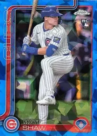 2025 Topps Chrome Sapphire Edition #219 Matt Shaw