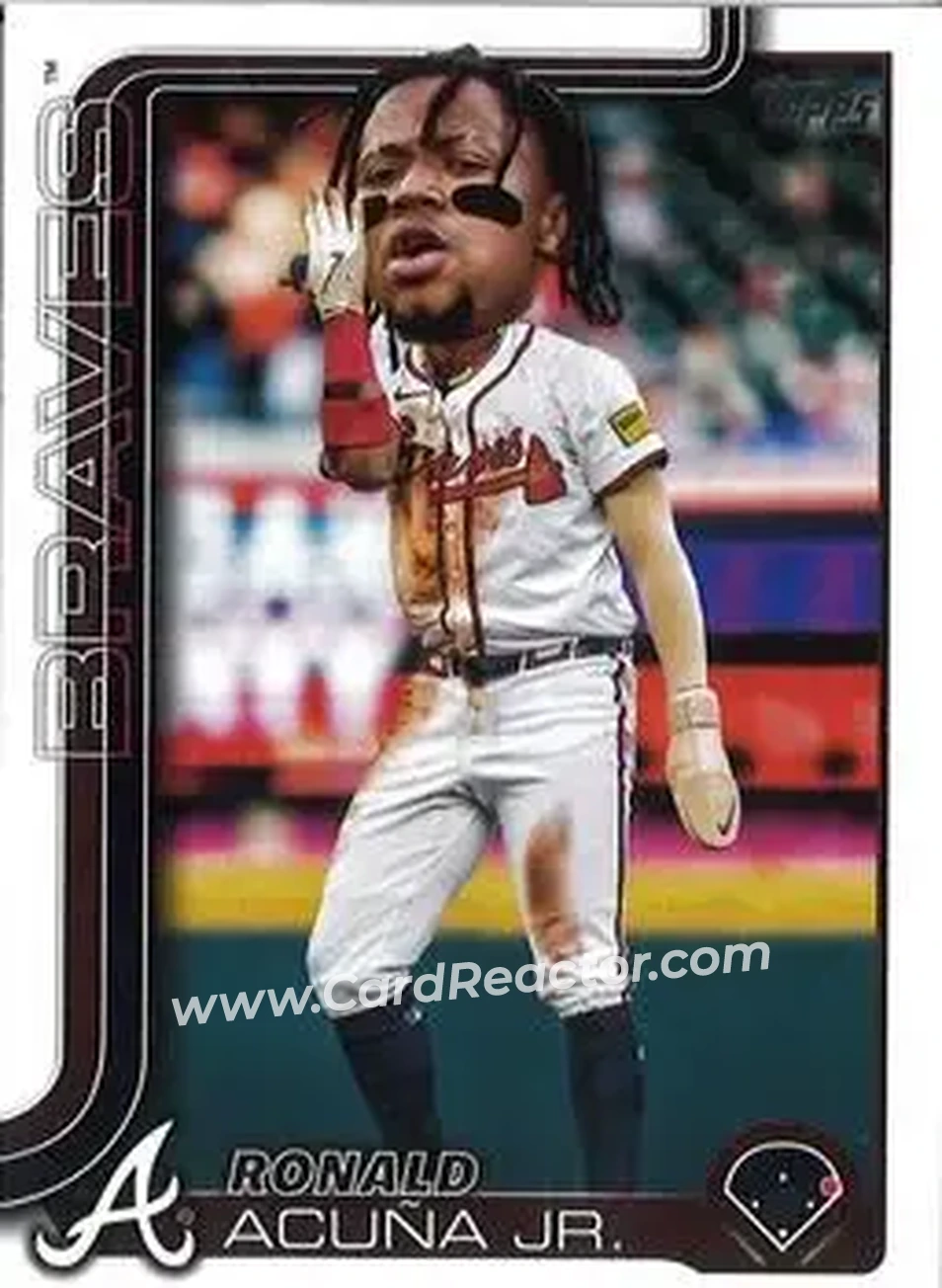 Front of Ronald Acuña Jr.