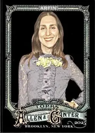 2025 Topps Allen & Ginter X #264 Lesley Arfin