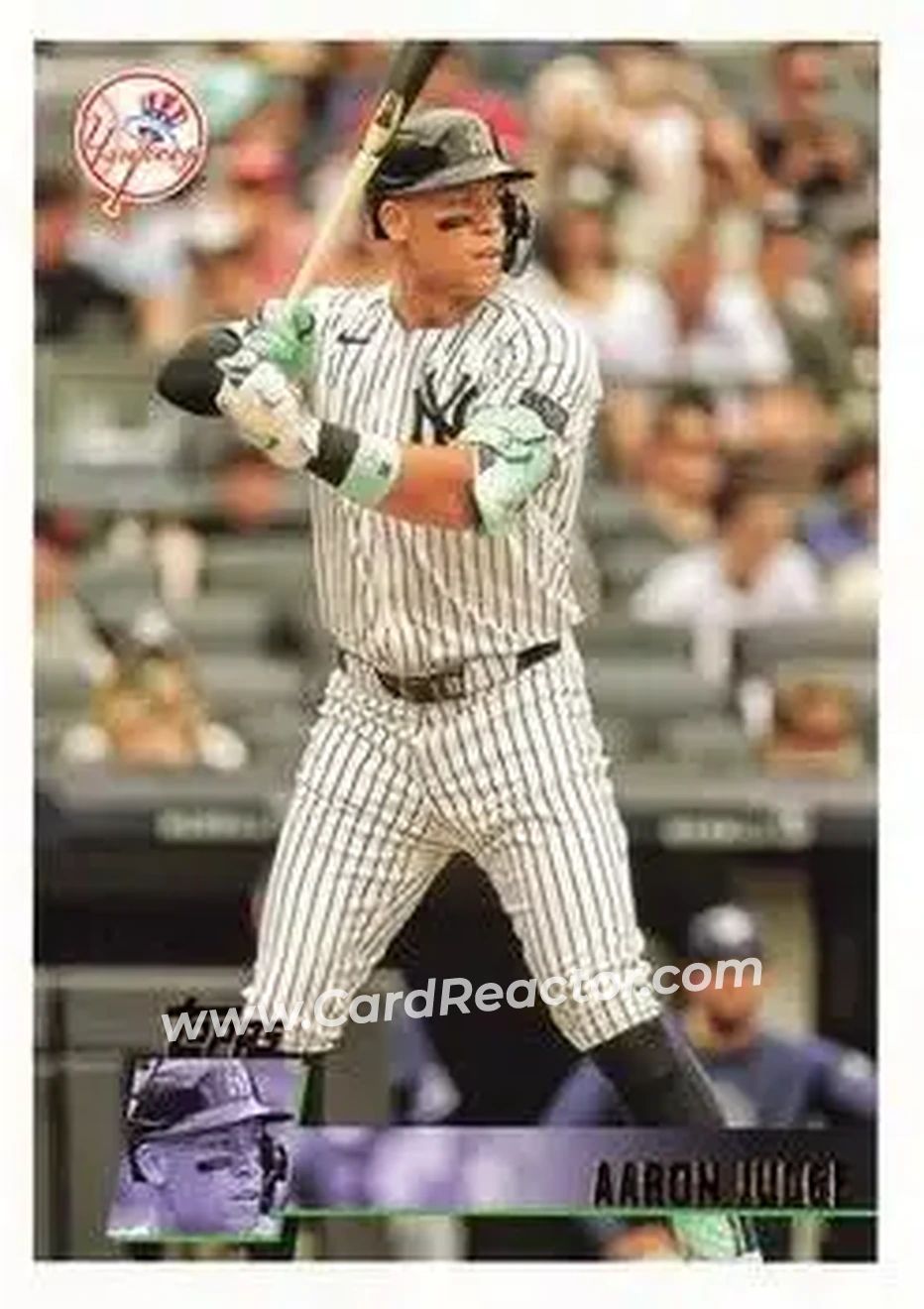 Front of Aaron Judge