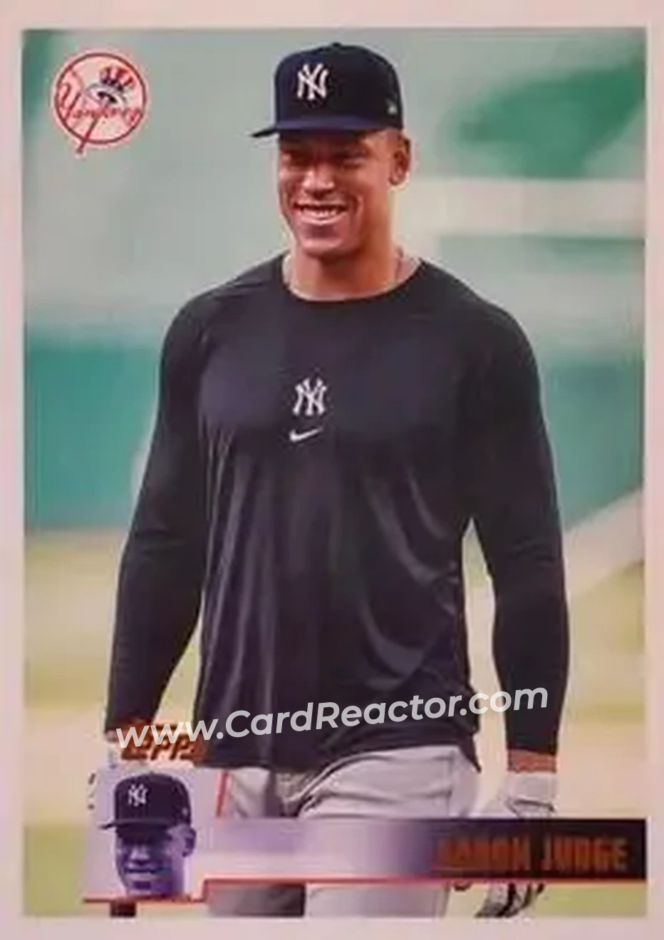 Front of Aaron Judge