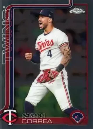 2025 Topps Chrome #204 Carlos Correa
